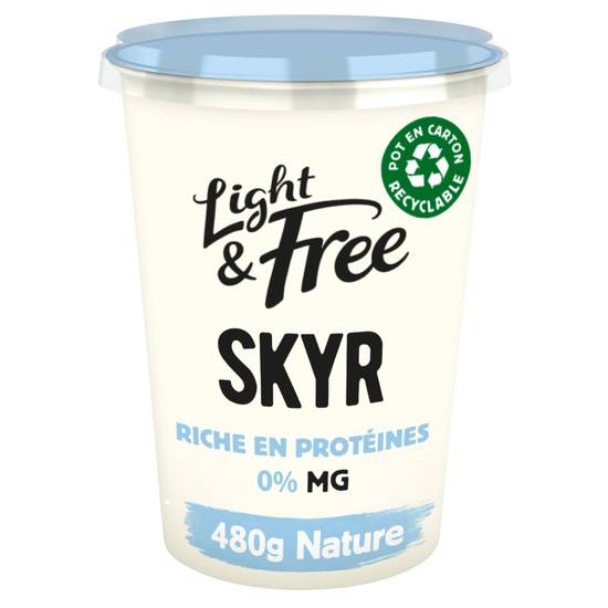 Light & Free - Skyr nature allégé