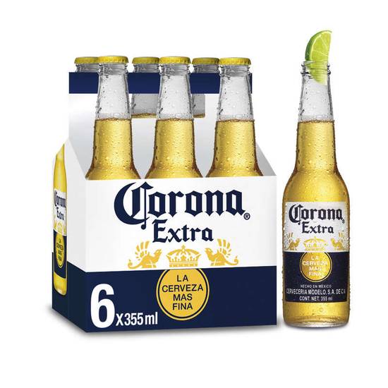 Corona Extra - Pack 6x35.5cl - Alc. 4.5 % vol.