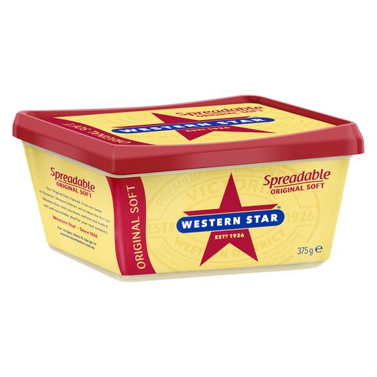Western Star Original Spreadable Butter Blend 375g