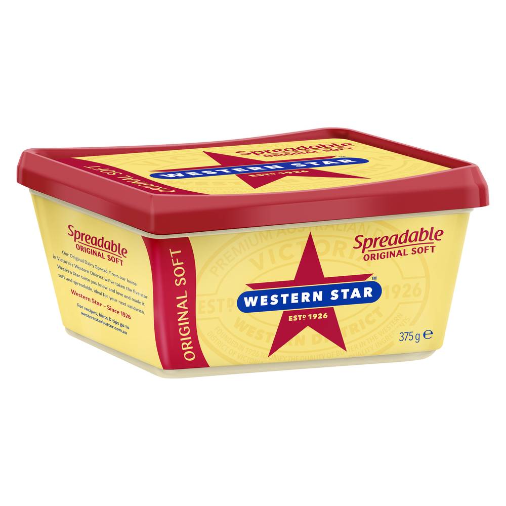 Western Star Spreadable Original Soft Butter Blend (375g)