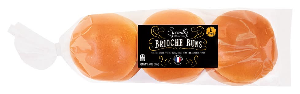 Specially Selected Brioche Buns (10.58 oz, 6 ct)