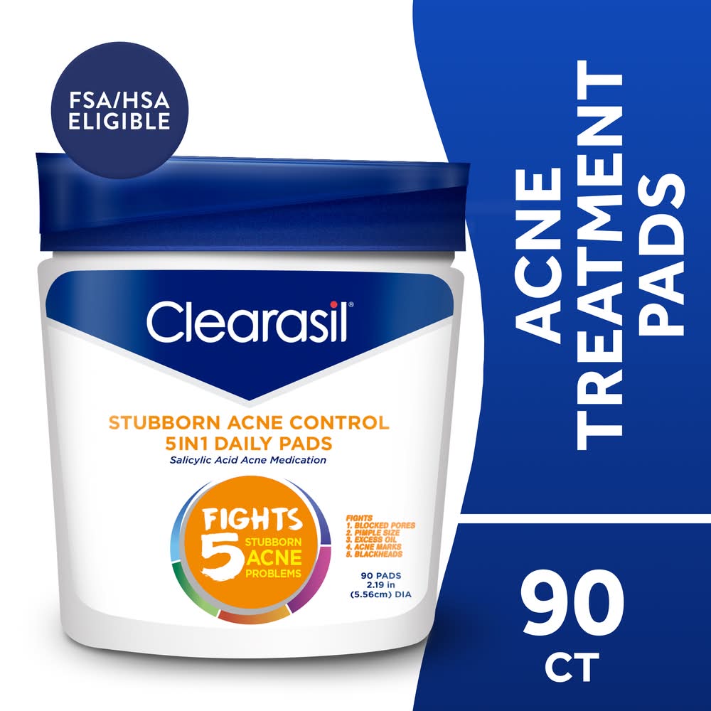 Clearasil Ultra Acne Treatment Facial Cleansing Pads (7.3 oz)