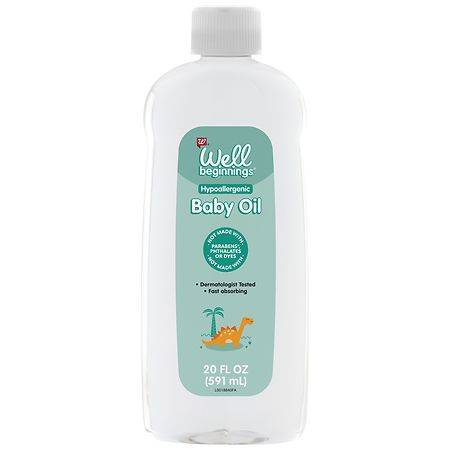 Well Beginnings Baby Oil (20 fl oz)