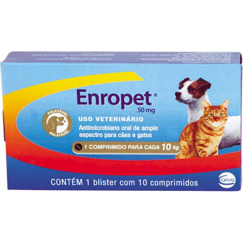 Ceva · Enropet oral cães e gatos 50mg (200 g)