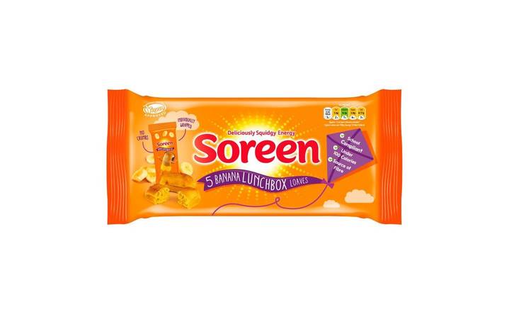Soreen Banana Lunchbox Loaves Snack Bars 5's 30g (402801)