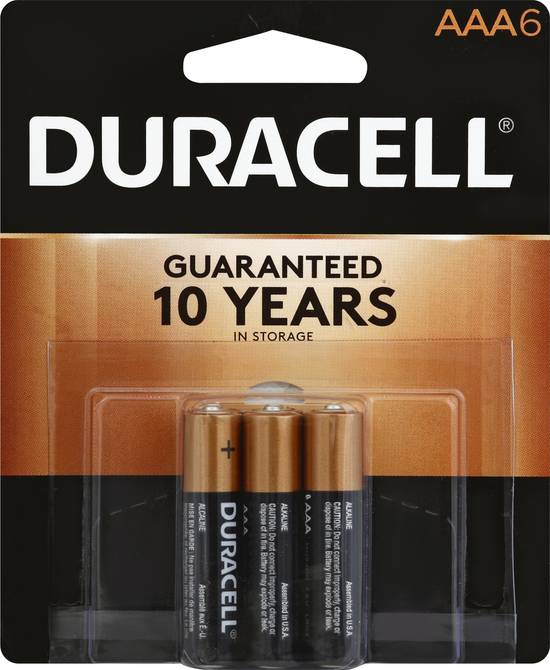 Duracell Coppertop Aaa Alkaline Batteries