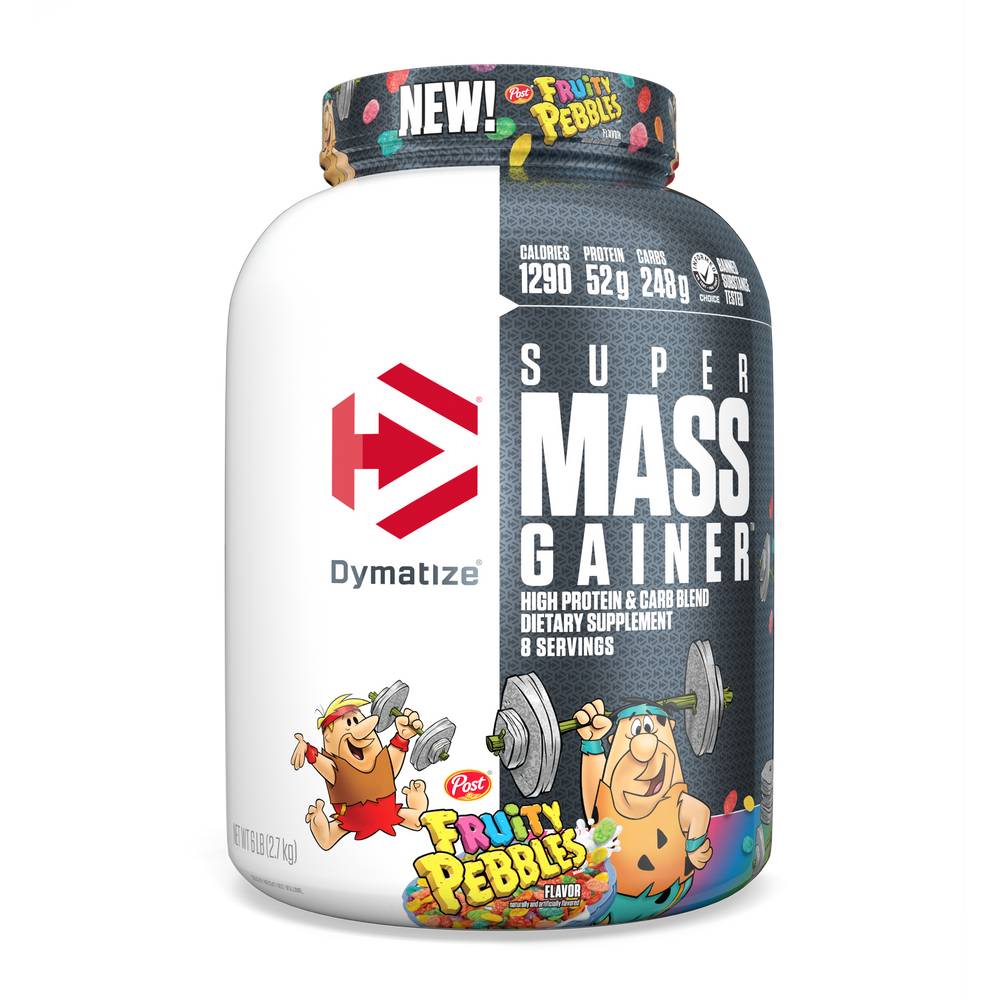 Dymatize Super Mass Gainer High Protein & Carb Blend (fruity pebbles)