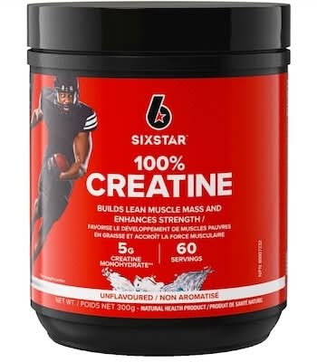 Sixstar poudre de monohydrate de créatine à 100% - 100% creatine monohydrate powder