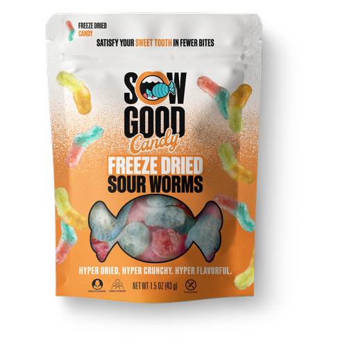Sow Good Freeze Dried Sour Worms