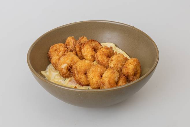 CRISPY SHRIMP FETTUCCINE