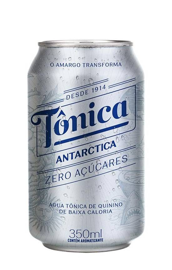 Tônica antarctica água tônica zero açúcares (350 ml)
