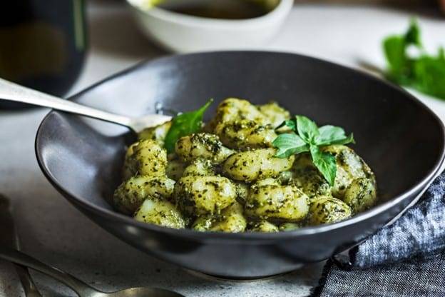 Gnocchi crème de pesto