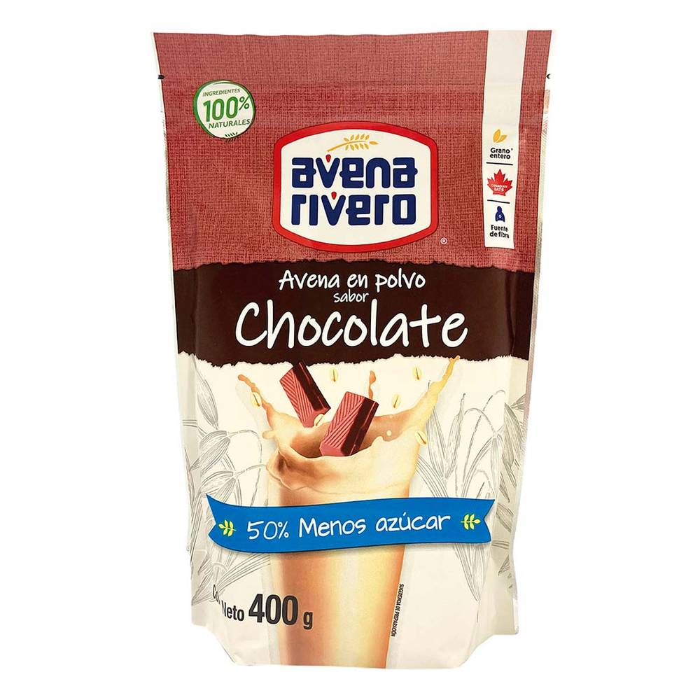 Avena Rivero · Avena en polvo sabor chocolate (400 g)