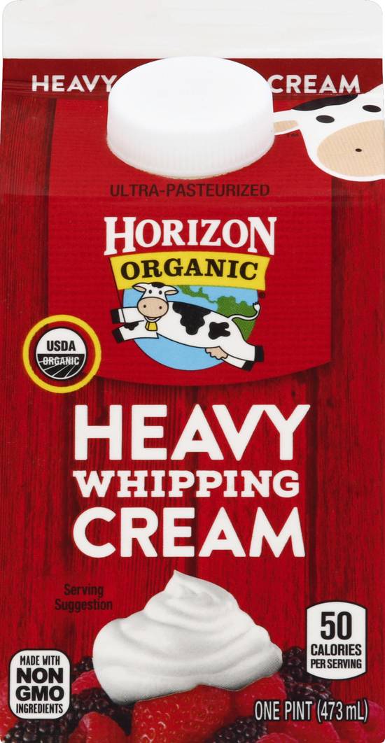 Horizon Organic Ultra-Pasteurized Heavy Whipping Cream