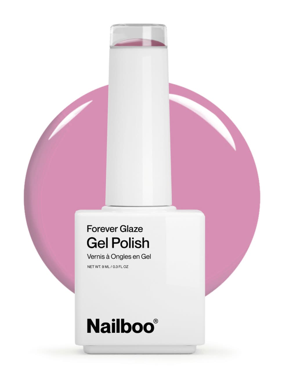 Nailboo Forever Glaze Gel Polish, Velvet Lust (0.3 fl oz)