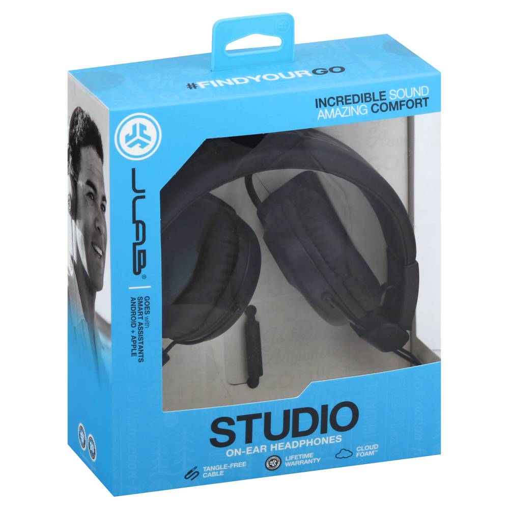 JLab Studio On-Ear Headphones