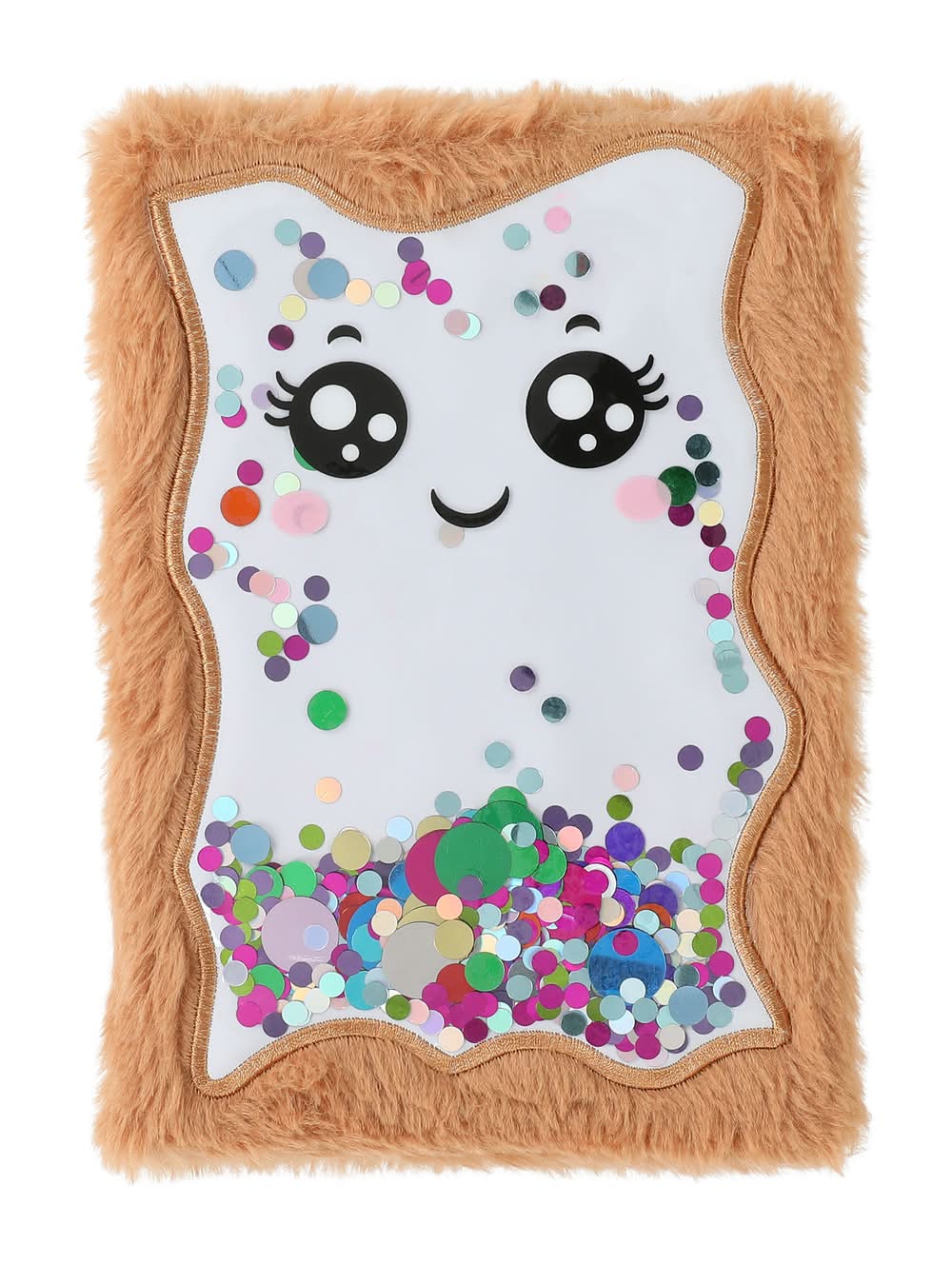 Cute Plush Journal Brown