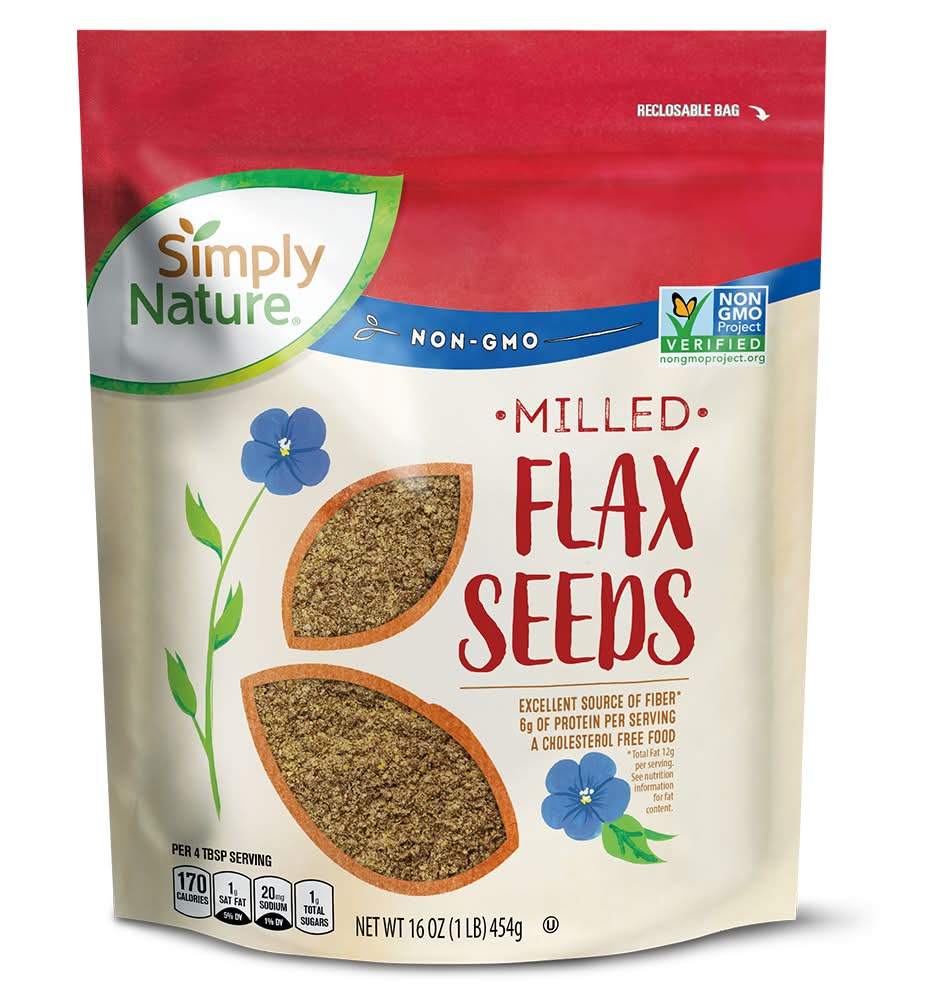 Simply Nature Milled Flax Seeds (16 oz)