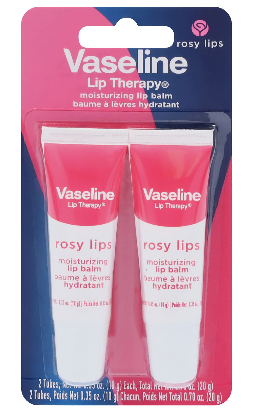Lip Therapy Rosy Tinted Lip Balm Twin pack (0.7 oz, 2 ct)