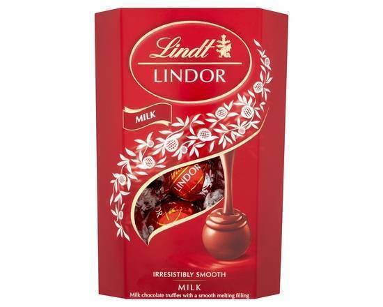 Lindt Lindor Milk Chocolate Truffles Box 200g