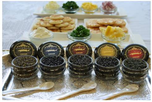 Caviar - Baerii Siberian Sturgeon - 1 oz (1 Unit per Case)