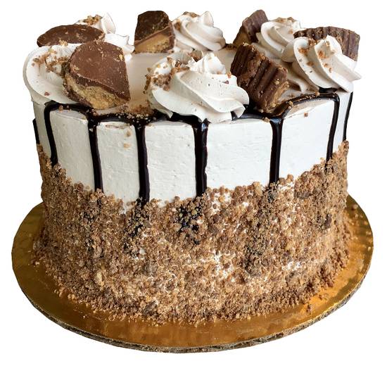 Reese’s Peanut Butter Cup Ice Cream Cake