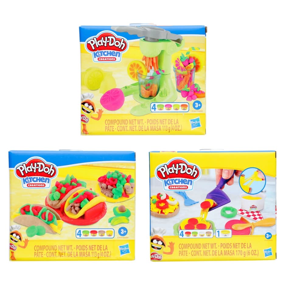 Hasbro Play-Doh Foodie Play Sets 3+ Years