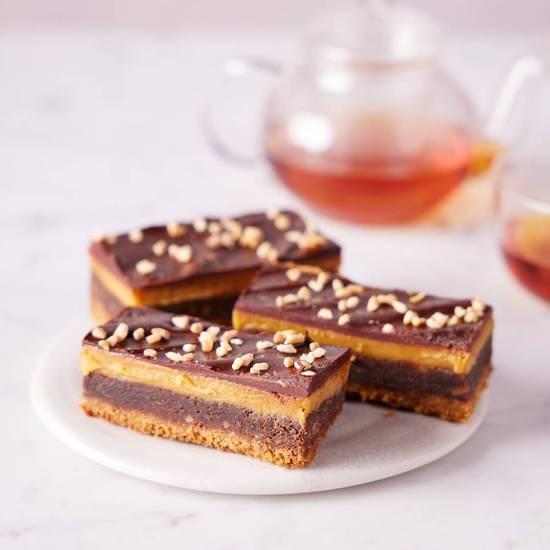 Caramel Brownie Slice