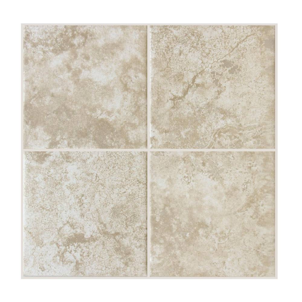 Style Selections Capri Classic 6-in x 6-in Glazed Porcelain Floor and Wall Tile (0.23-sq. ft/ Piece) | PORC6C