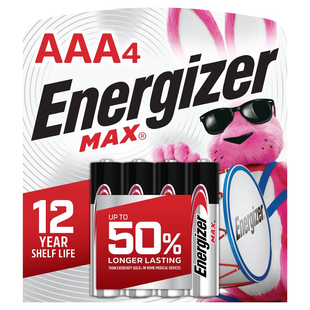 Energizer Max Aaa 1.5v Alkaline Batteries