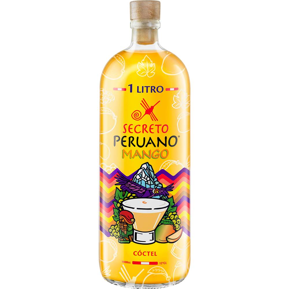 Secreto Peruano · Cóctel sour mango (1 L)