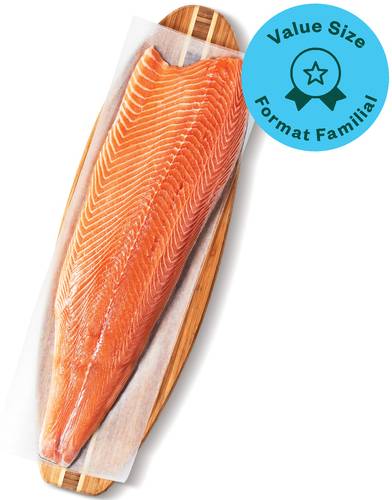 Fresh Atlantic Salmon Skin On Value Size
