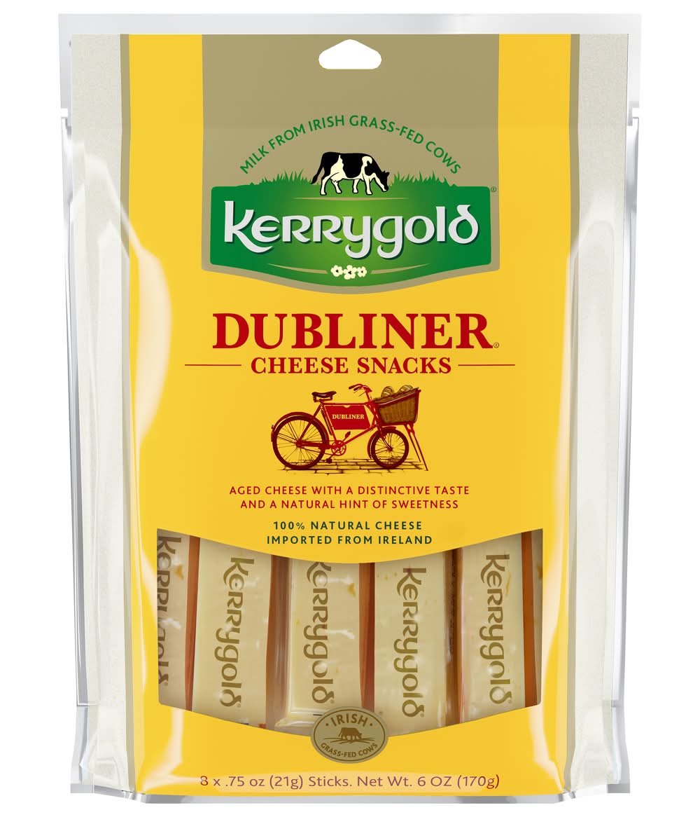 Kerrygold Dubliner Cheese Snacks (6 oz, 8 ct)