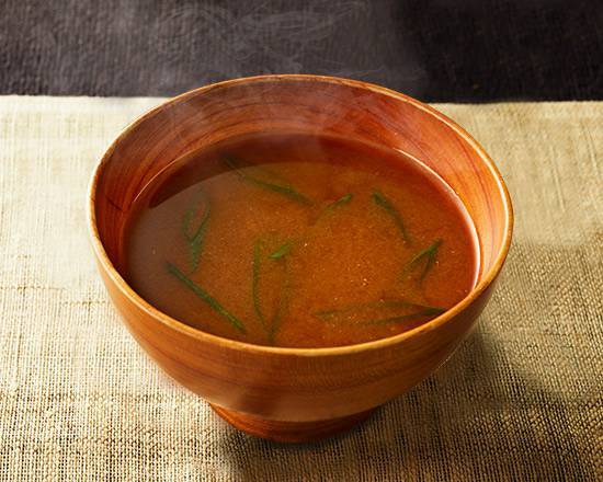 鶏出汁赤味噌スープ Chicken & Red Miso Soup