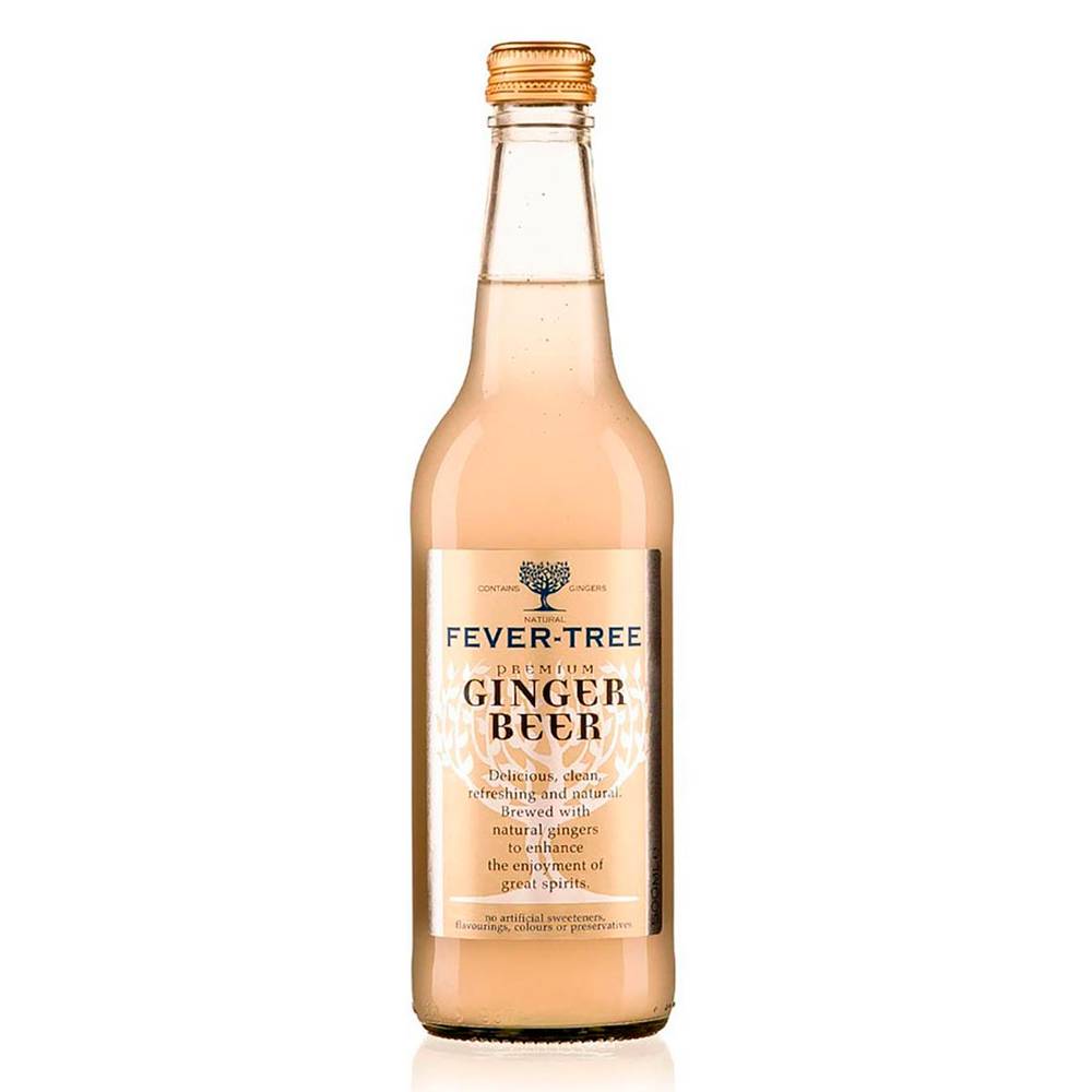 Fever-tree agua tónica premium ginger beer (botella 200 ml)