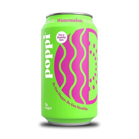 Poppi (Watermelon) Sparkling Prebiotic Soda