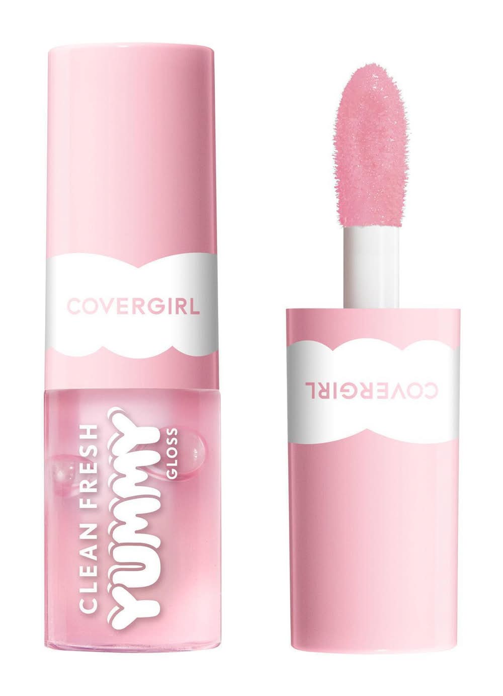 CoverGirl Clean Fresh Yummy Lip Gloss, Let's Get Fizzical 100 (0.16 fl oz)