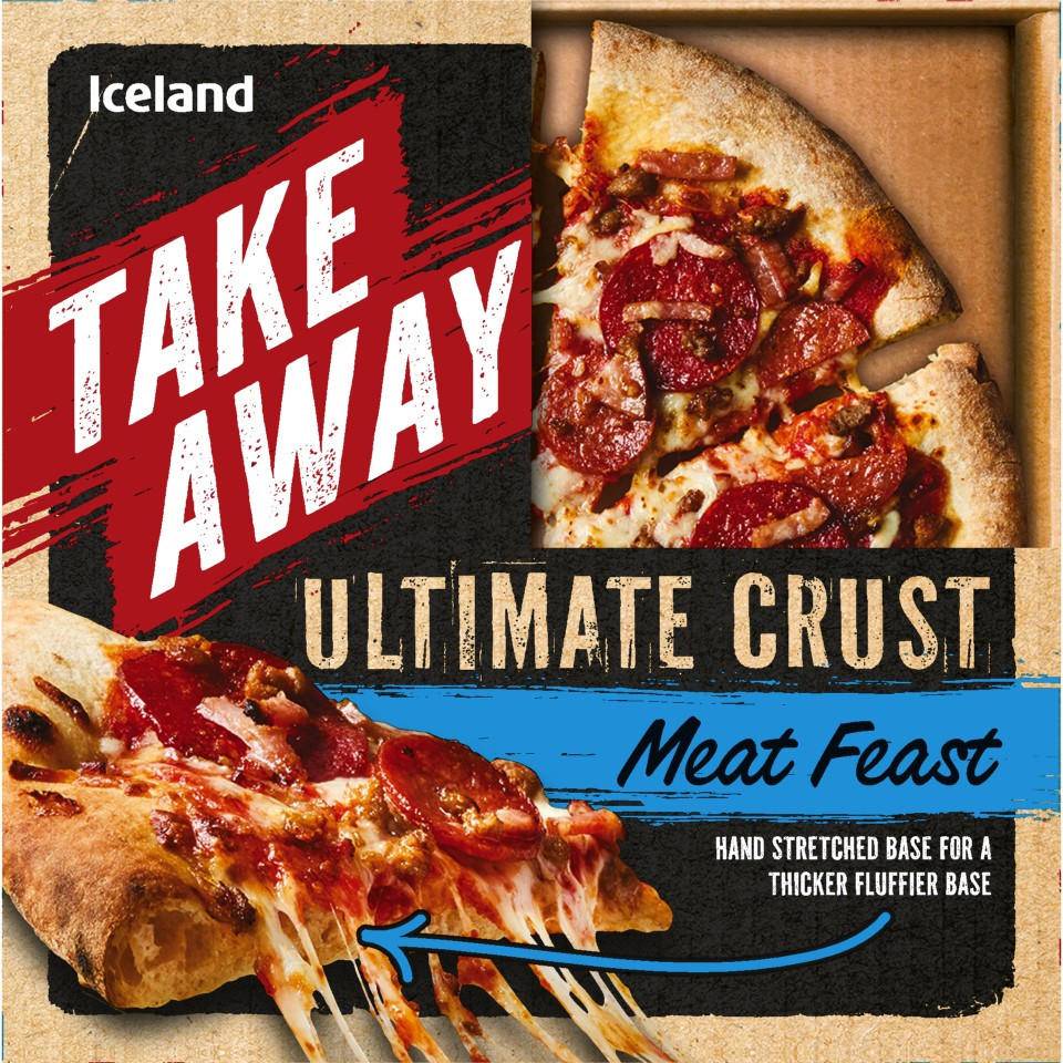 Iceland Takeaway Ultimate Crust Meat Feast