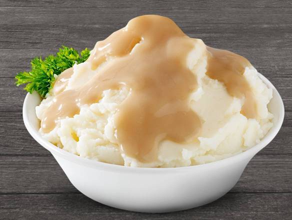 Mashed Potatoes with Gravy