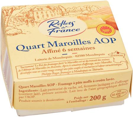 Reflets de France - Maroilles quart AOP