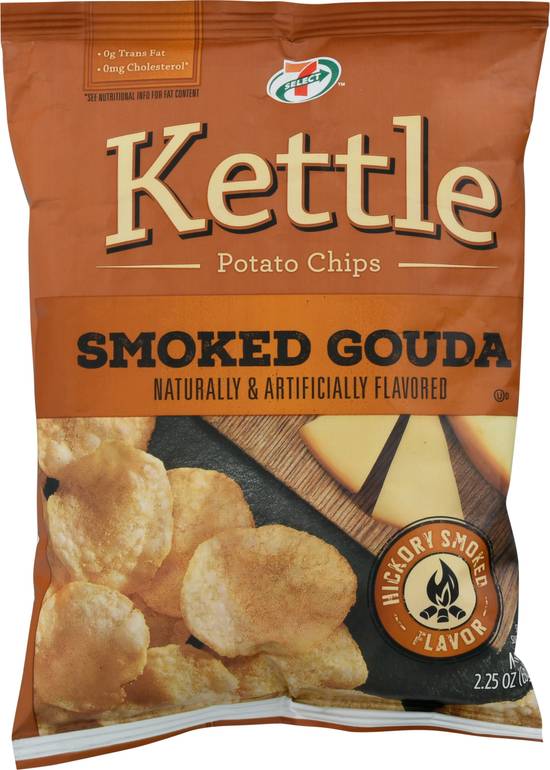 7-Select Kettle Potato Chips (smoked gouda )
