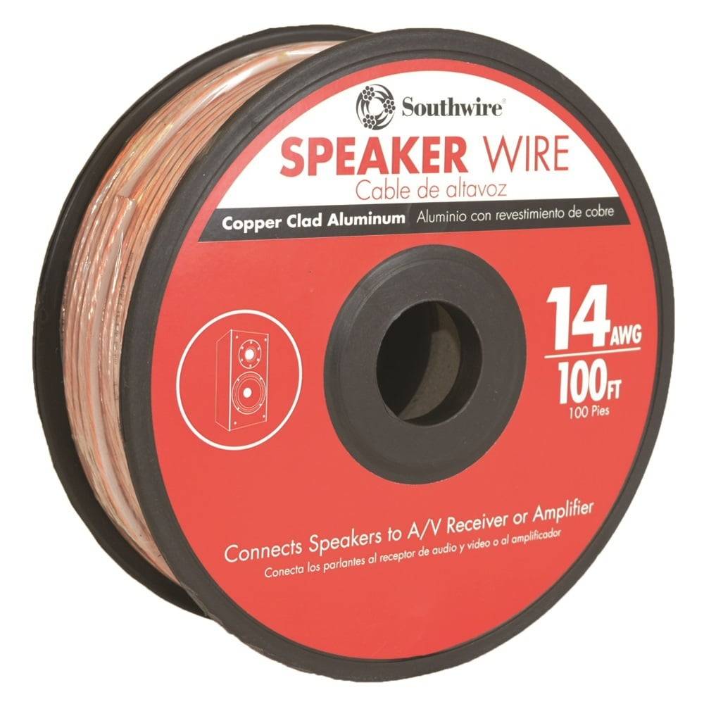 Southwire 100-ft 14 / 2 Stranded Standard Speaker Wire ( By-the-roll ) | 64870401