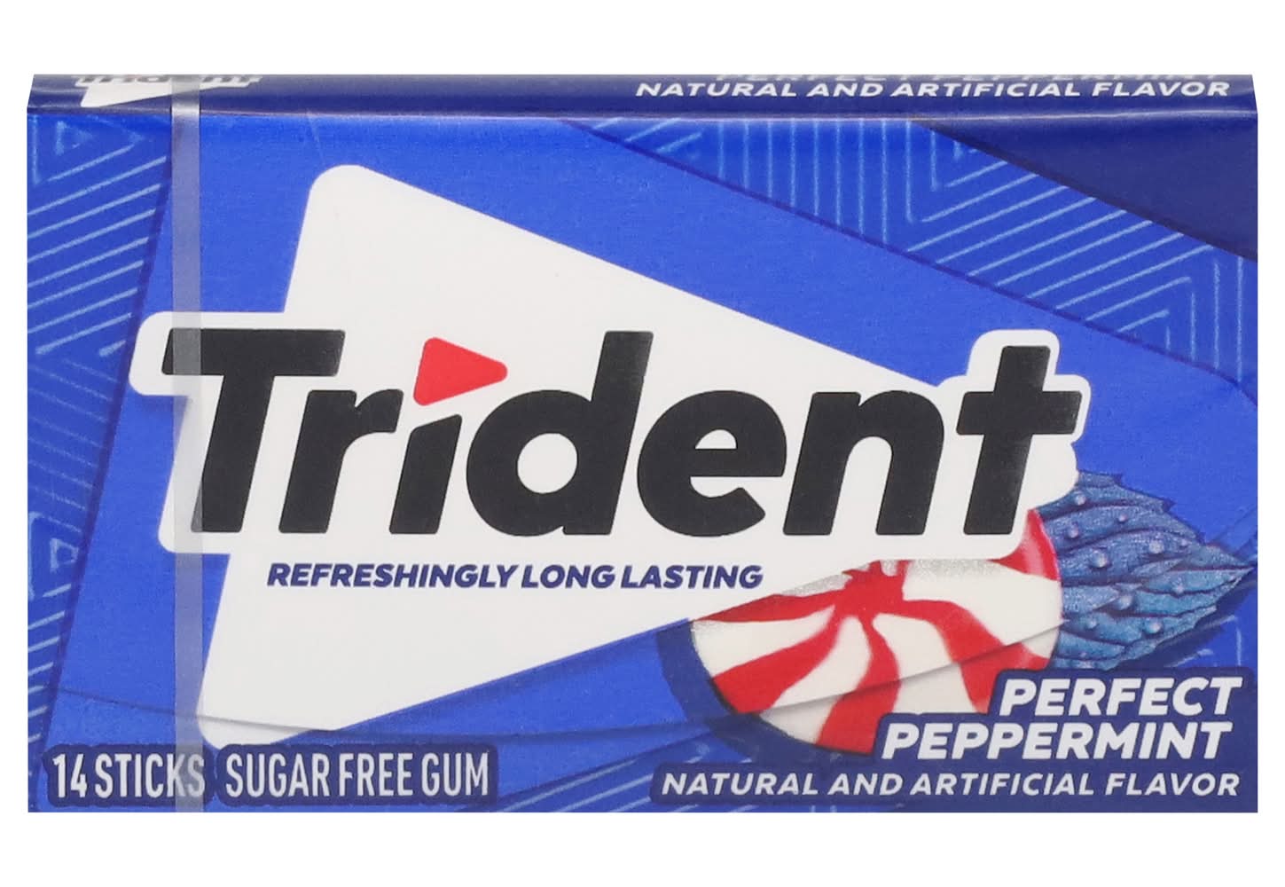 Trident Sugar Free Gum, Perfect Peppermint (14 ct)