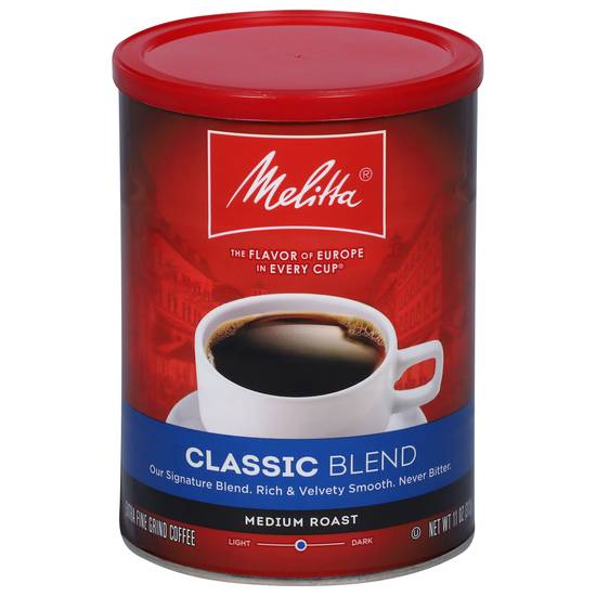 Melitta Classic Blend Medium Roast Coffee (11 oz)