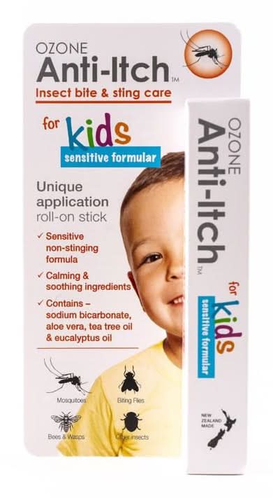 Ozone Anti-Itch Bite & Sting Kids Roll-On14ml