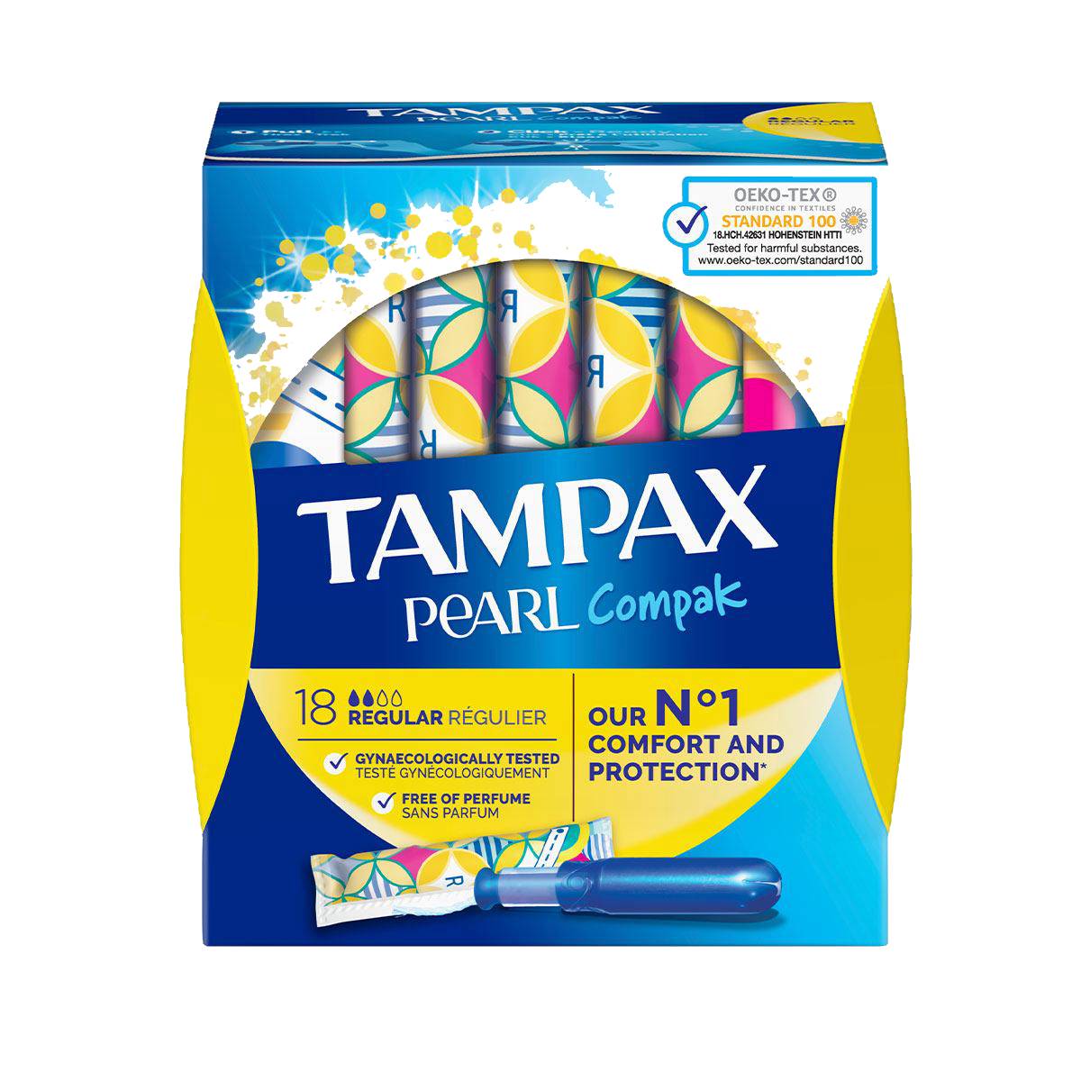 Tampax pearl compak x18