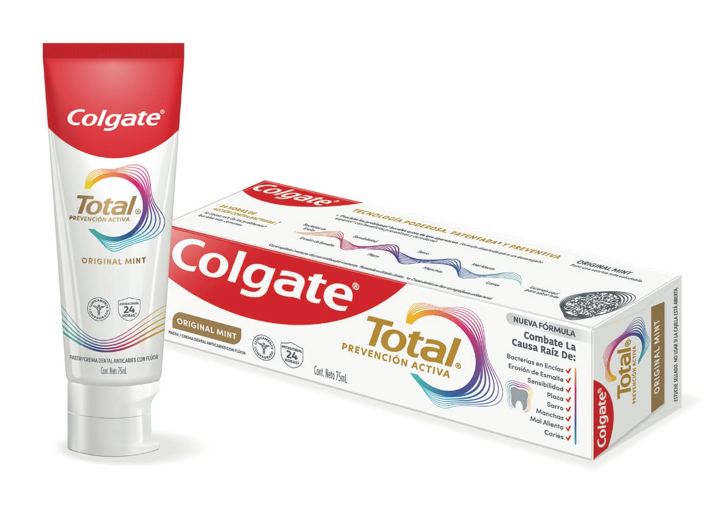 Colgate · Pasta dental total 12 clean mint, mint (75 ml)