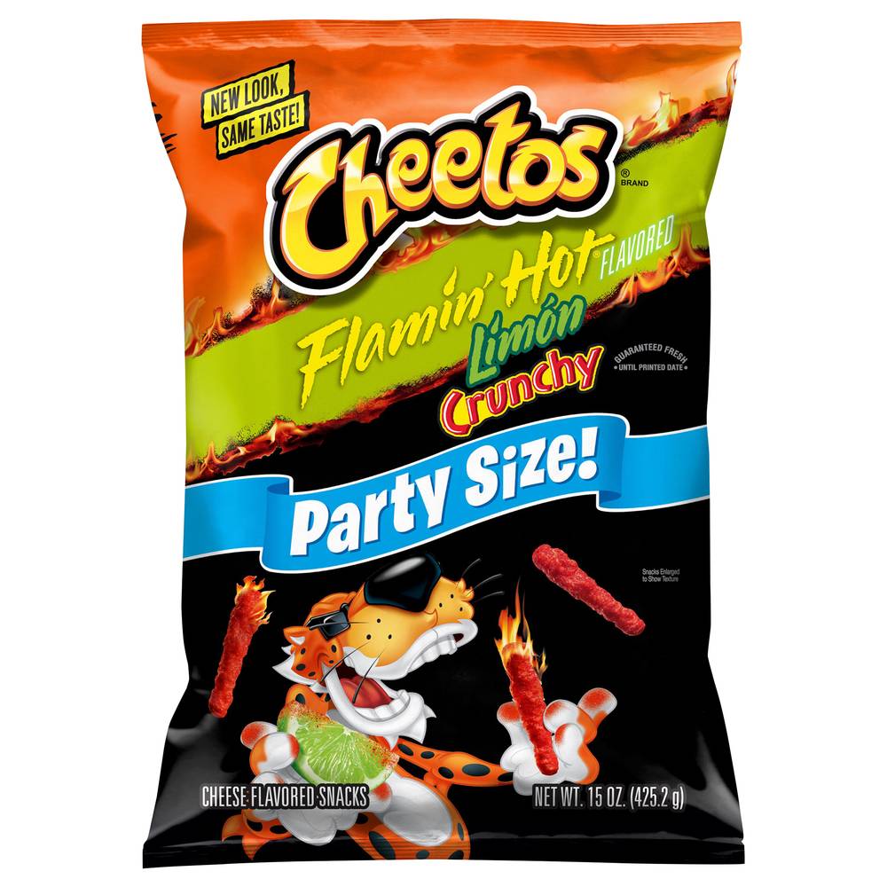 Cheetos Flamin Hot Limon, Cheese (15 oz)