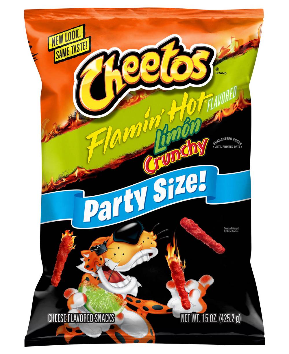Cheetos Flamin Hot Limon, Cheese (15 oz)