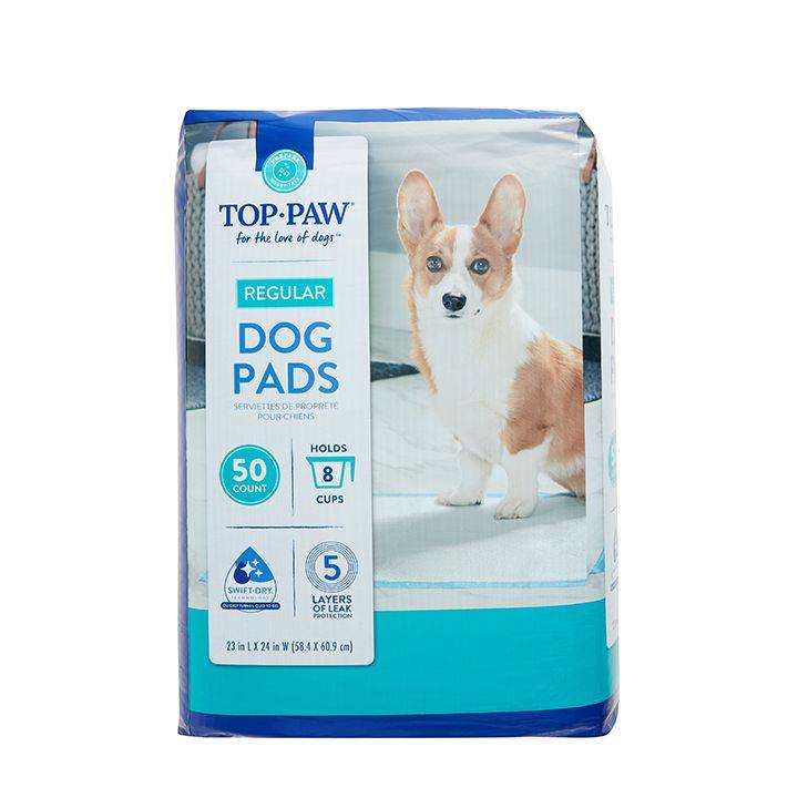 Top Paw Regular Dog Pads, 23" x 24" (50 ct)